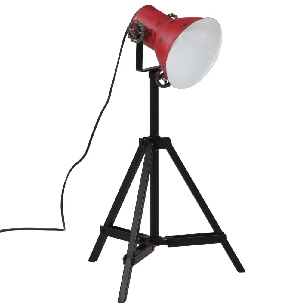 Lampada da Terra 25 W Rosso Anticato 35x35x65/95 cm E27 CFW6113942