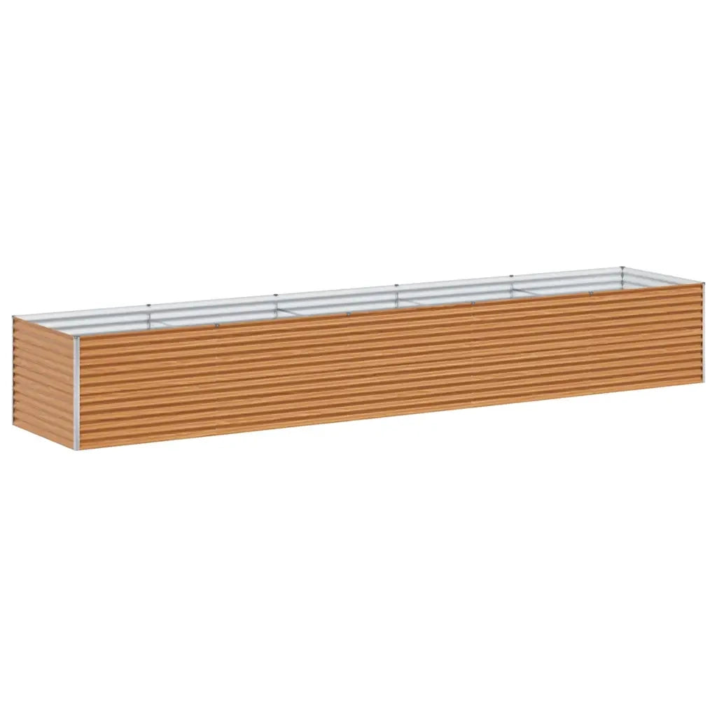 Letto rialzato da giardino 485 x 100 x 68 cm Acciaio zincato 42017370