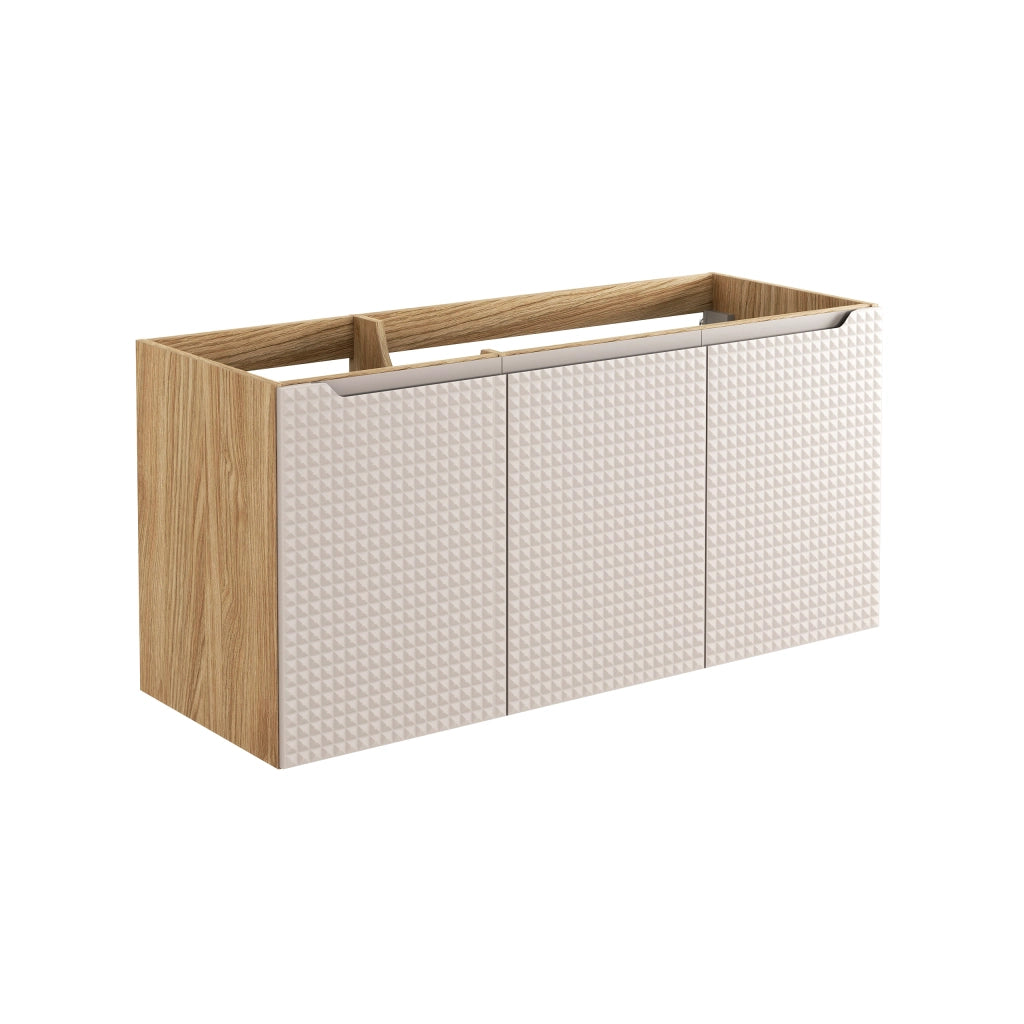Mobile sottolavabo 120 cm 3 ante Luxor Beige 120 x 57 x 46 cm