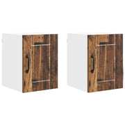 Pensile da cucina | Armadietto a muro LUCCA 2 pz Legno antico 30 x 31 x 40 cm