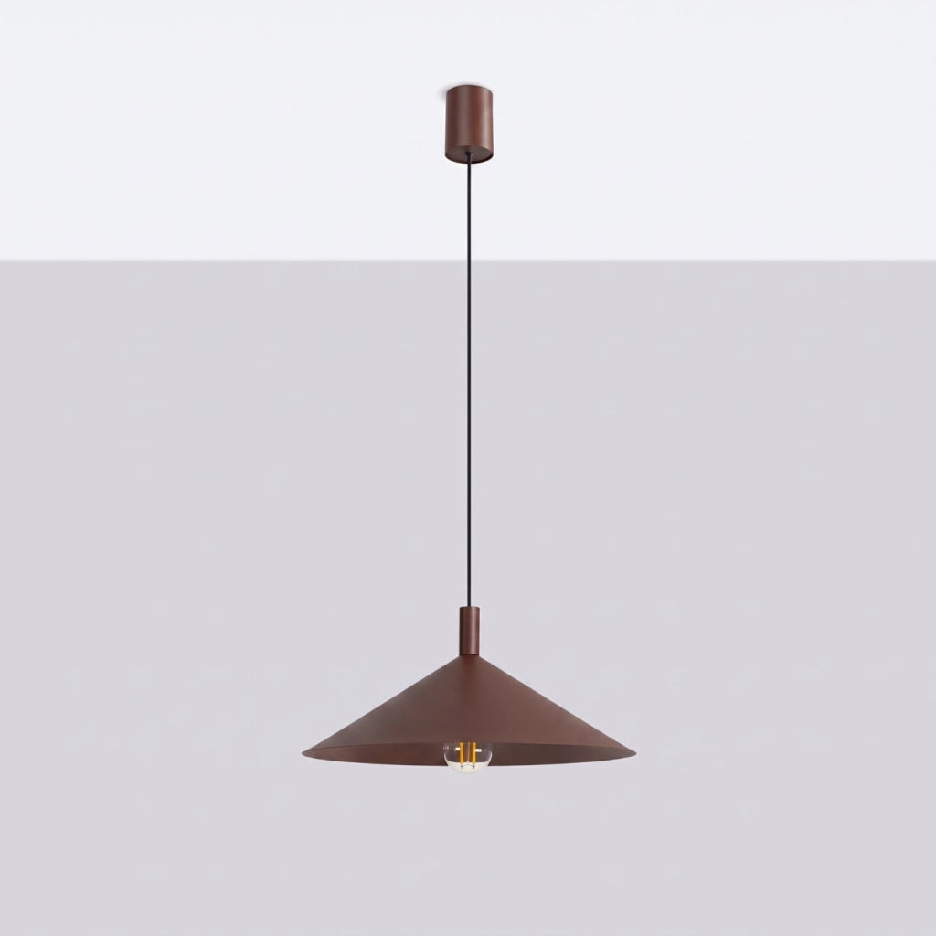 Lampada a sospensione NOX 40 marrone