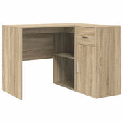 Scrivania | Tavolo da Ufficio ad angolo con cassetto Rovere Sonoma 102 x 88 x 75 cm