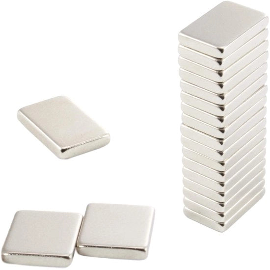 Magnetodi neodimio | Magnetodi forti | Magnetodi blocco 12 x 8 x 2 mm, 20 pezzi [altre dimensioni e quantità disponibili]