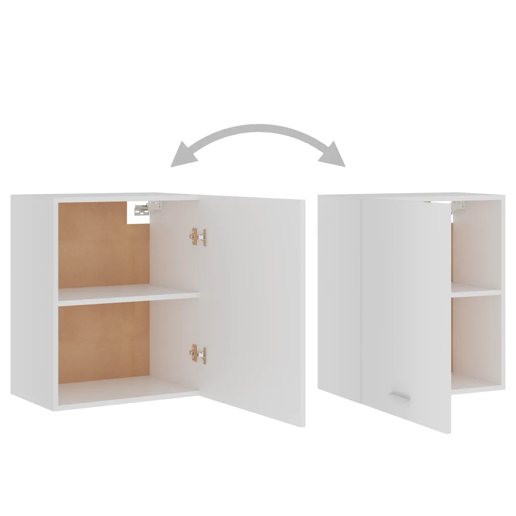 Armadi Sospesi “Lyon” 2 pz Bianchi 50x31x60 cm 805078