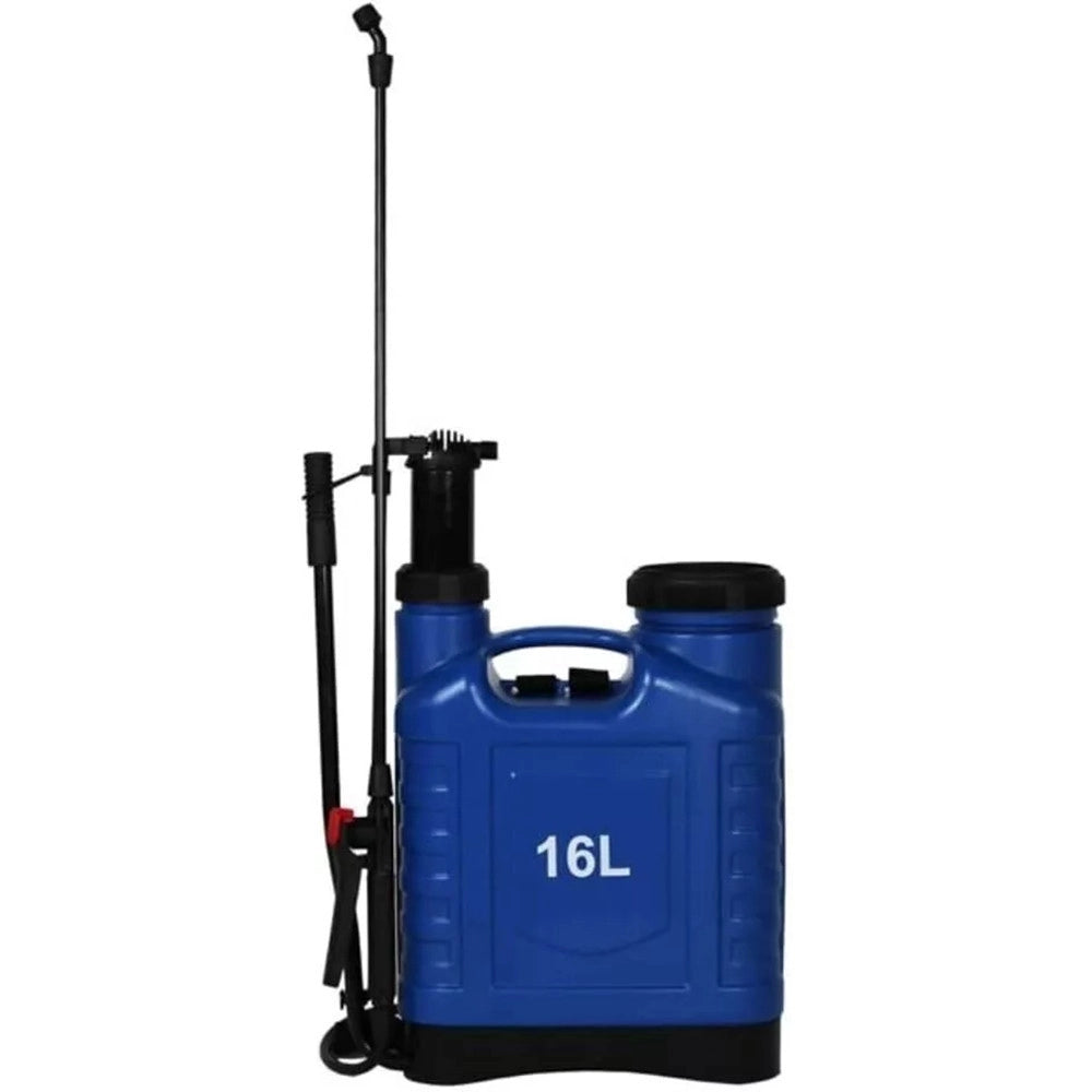 Trade Shop - Spruzzatore A Spalla A Pressione Per Prodotti Giardino A Zaino Da 16lt Con Lancia 016543 -