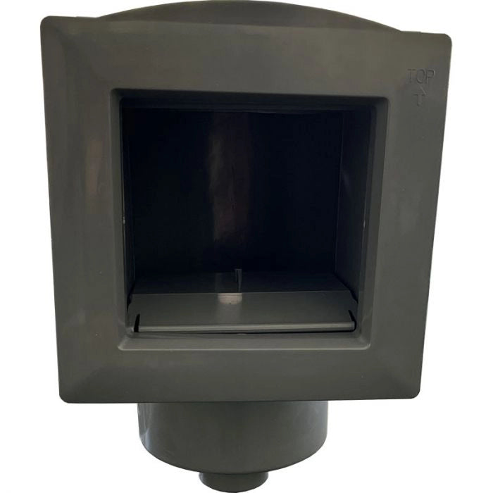 Skimmer Azuro con adattatori per tubo 32/38 mm e accessorio di ritorno incluso - colore GRIGIO