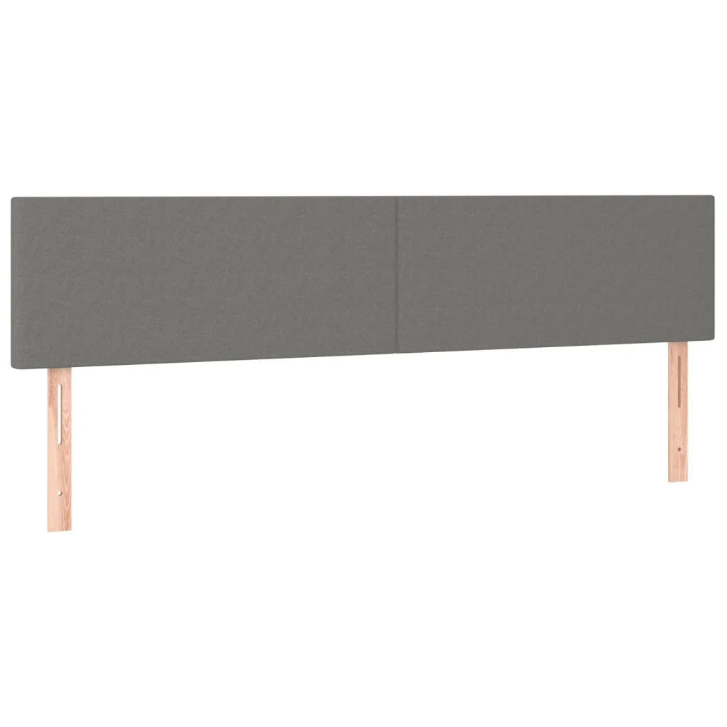 Giroletto senza Materasso Grigio Scuro 120x190 cm in Tessuto 3270500
