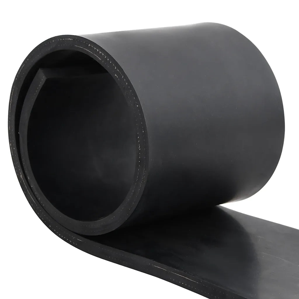 vidaXL Bordo in Gomma per Spazzaneve Nero 80x15x1 cm