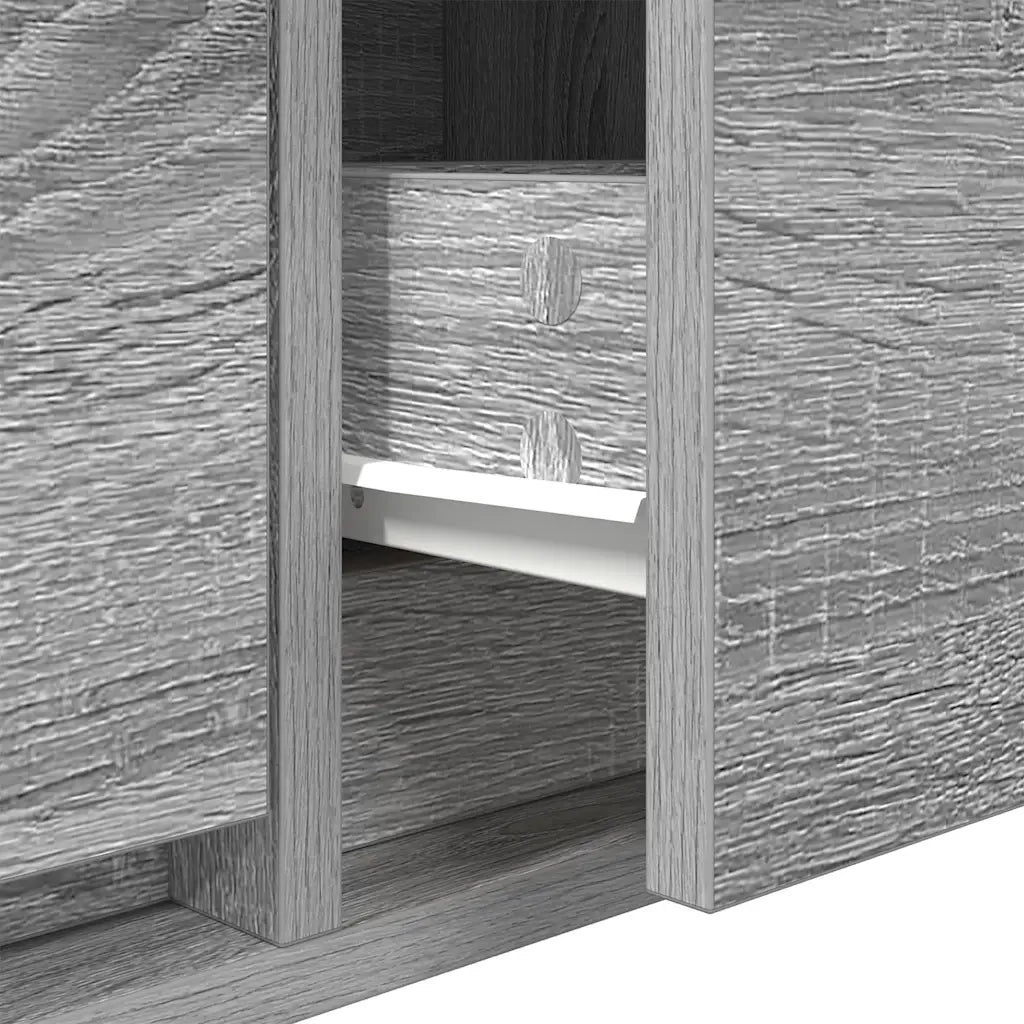 Mobile TV | Armadietto TV | Mobile Porta TV Grigio Sonoma 80x31x25,5 cm Legno Multistrato