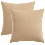 Federa 2 pz HEERLEN Crema 45 x 45 cm Tessuto 910276