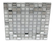 Plafoniera LED Candellux Mosaic 31x31 9W bianco/cromo