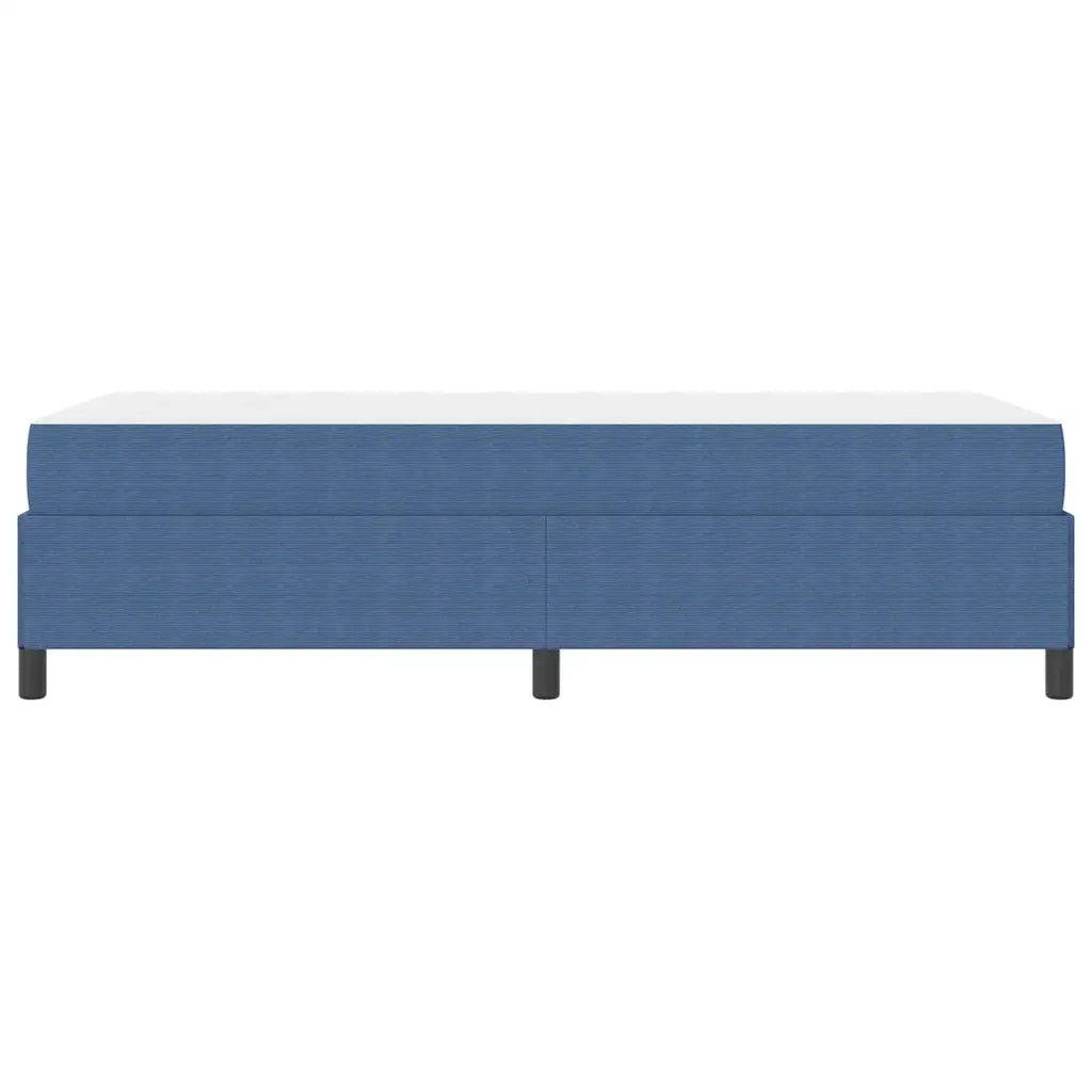 Struttura del letto con materasso-Giroletto Blu 100 x 200 cm Tessuto 768949