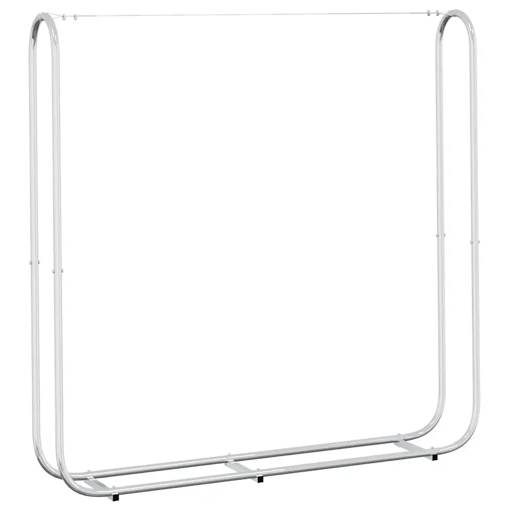 Rastrelliera per Legna 150x25x150 cm in Acciaio Zincato CFW4650113
