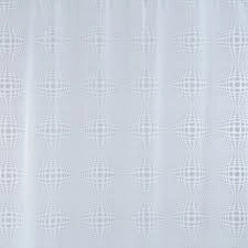 TENDA DOCCIA IN VINILE BIANCA 180X200 SFERA