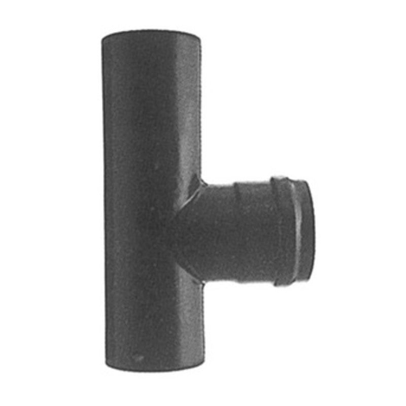 RACCORDO A T PER STUFA A PELLET ATTACCO MFM D  8 CM NERO OPACO- 1,0 pz