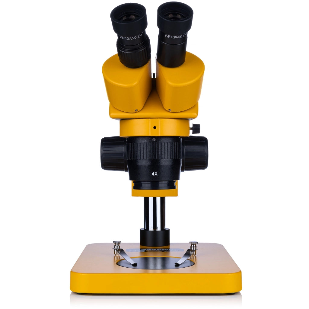 Mikroscopio Stereoscopico Binoculare Ganimedes S – Zoom 20-40x | Oculare WF10X/20 | Testa 45° Rotazione 360°