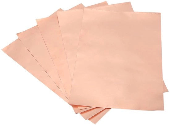 Tappetino autoadesivo - set da 5 pezzi - impermeabile - conduttivo - per chitarra