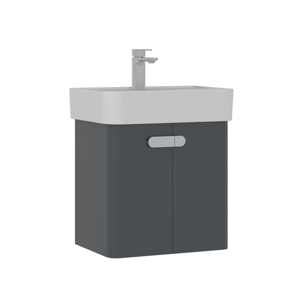 Mobile lavabo "Orbit 55" - 55 x 38 x 62 cm - Antracite