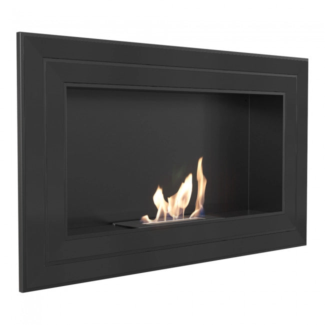 Biocamino Vanity Small Black - Vetro frontale