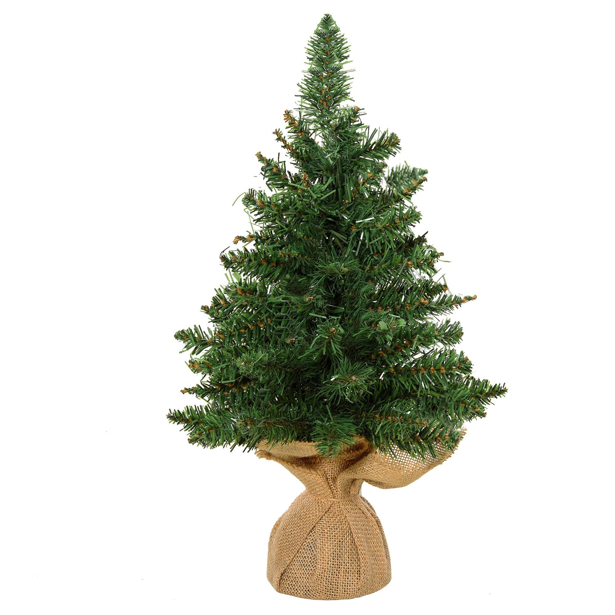 Mini Albero di Natale Artificiale 45 cm 50 Rami  Pino Verde