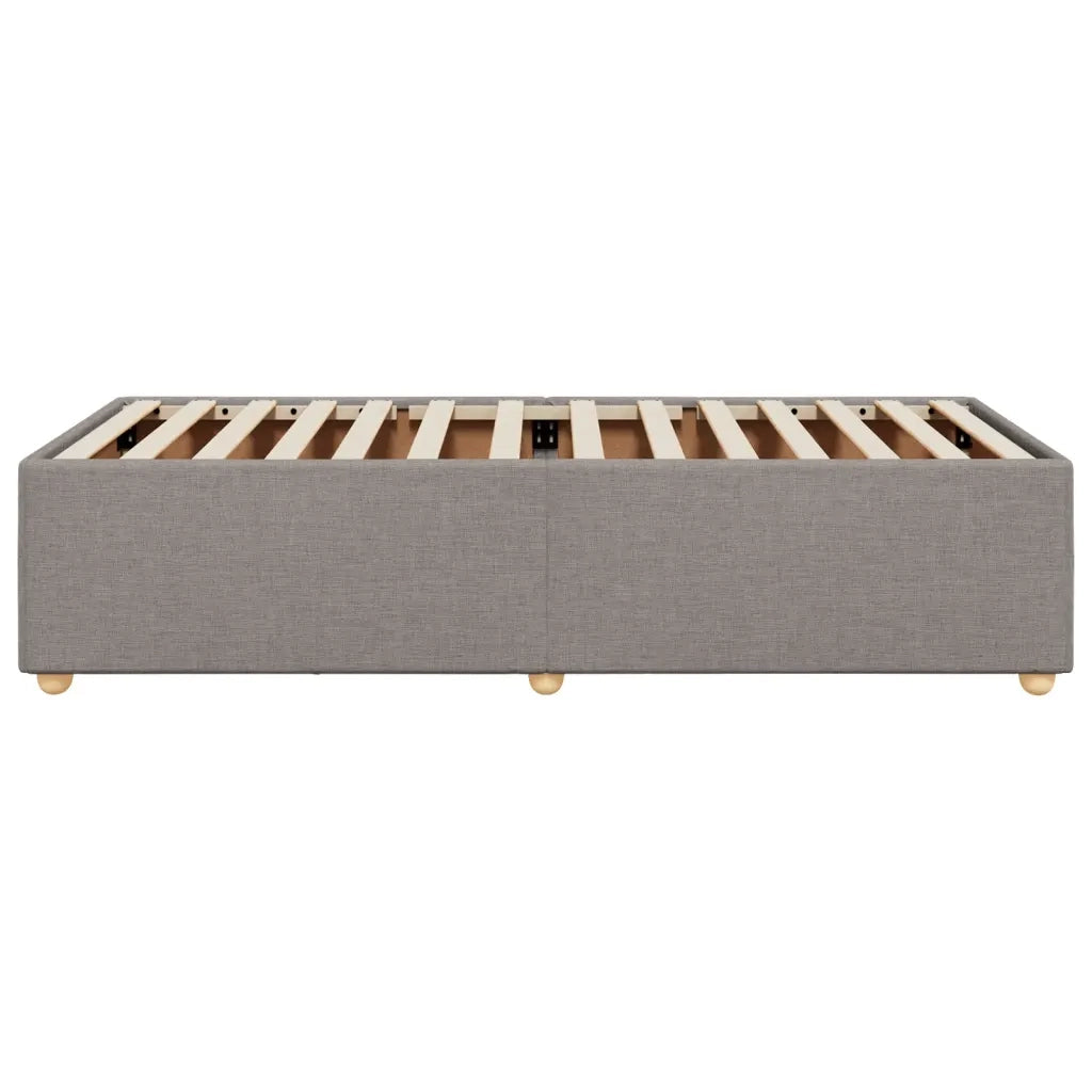 Giroletto senza Materasso Tortora 90x190 cm Tessuto