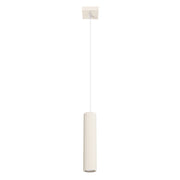 Lampada a sospensione tubo beige GU10 10W GRAVIO Pure