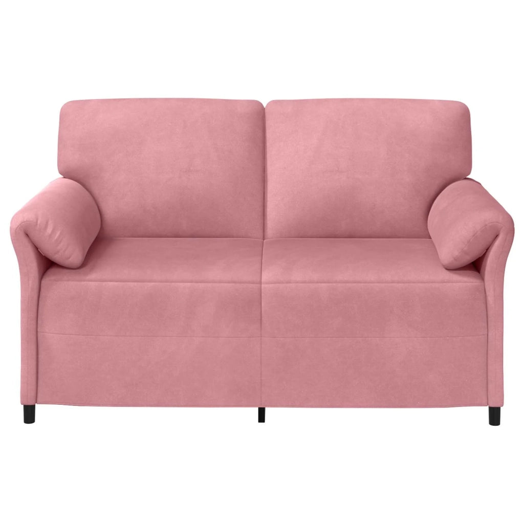 Divano a 2 Posti Rosa 158 x 83 x 95 cm Velluto 42033957