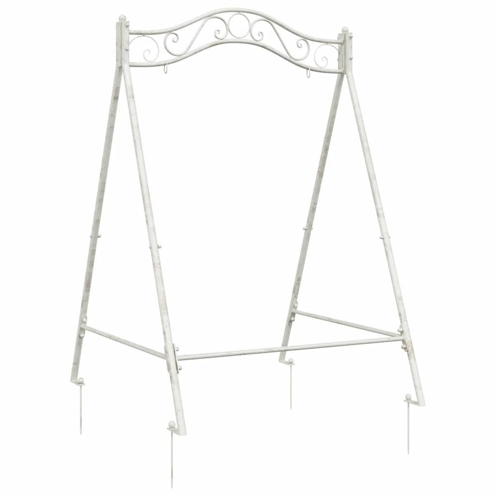 Telaio per Altalena Bianco Antico 113 x 121,5 x 168 cm Acciaio 42038701