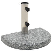 Base per Parasole in Granito Curva 10 kg Grigia cod mxl 42800