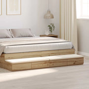 Cassetti per letto Rovere artigianale 200 x 36,5 x 16,5 cm 866922