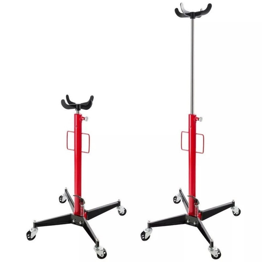 Trade Shop - Sollevatore Da Fossa Idraulico A Pedale Con Ruote Per Sottoponte 500kg Hm2301 -