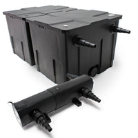 Set SunSun: Biofiltro per laghetto 60000l Chiarificatore UVC 36W
