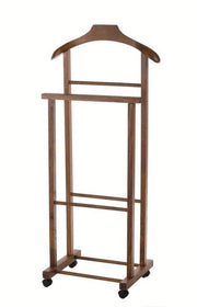 MAURY'S DOPPIO INDOSSATORE DA CAMERA COLORE NOCE LEGNO DI FAGGIO 43 X 33 X 105 H