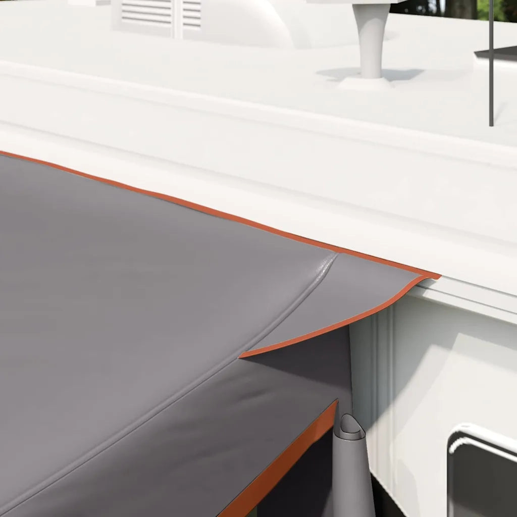Tenda per portellone posteriore Grigio e arancione taffetà 42001079
