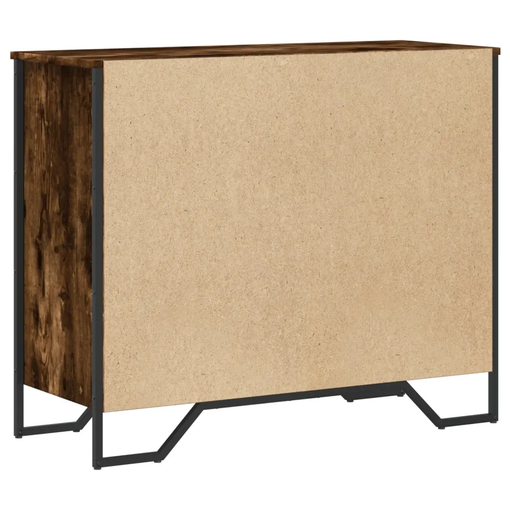 Cassettiera Rovere Sonoma 91x35,5x74,5 cm in Truciolato