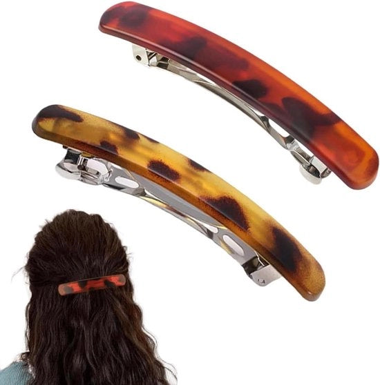 2 Spille per Capelli - Spilla per Capelli Classica per Bicchieri - Accessori per Capelli per Signore - Design Elegante - Disegno Tartaruga - Spille per Capelli per Ragazze