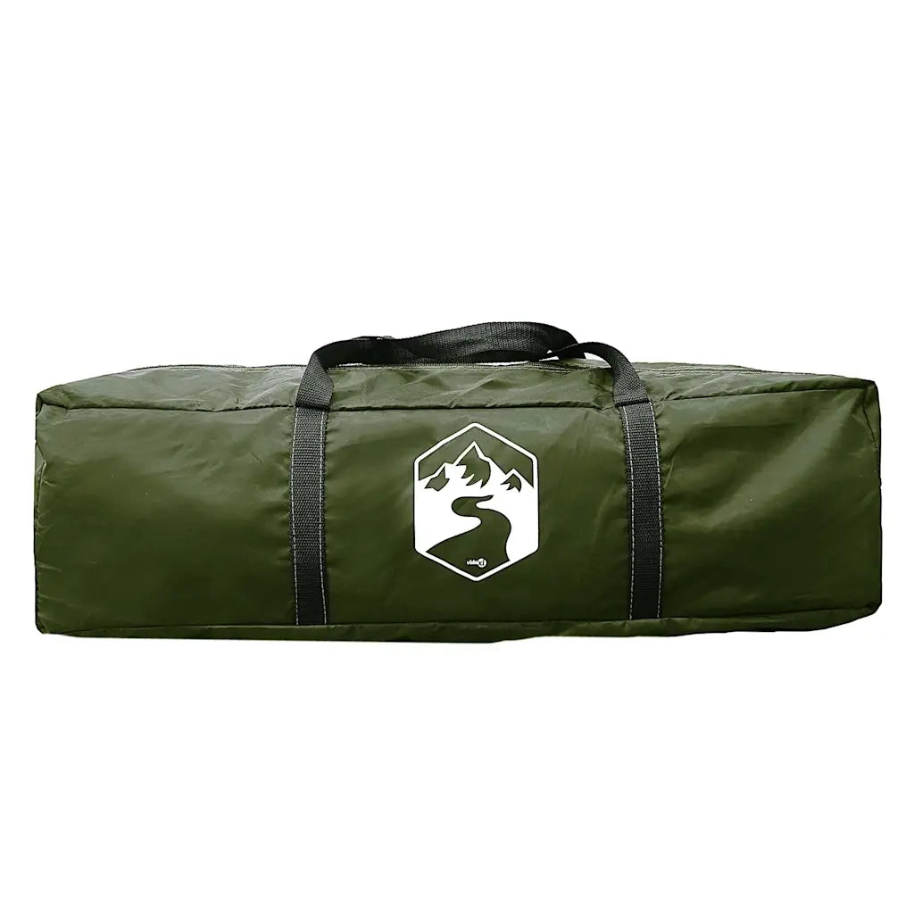 Tenda da Pesca per 5 Persone-Tenda da campeggio Verde Oliva Impermeabile 100679