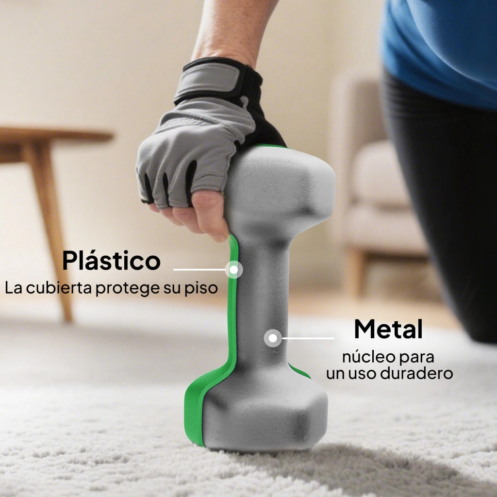 Set manubri con supporto ¨C zephmum ¨C 1kg 2kg 3kg 4kg multicolore