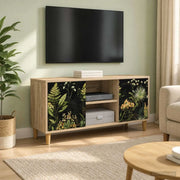 Mobile TV RHENEN 102 x 33 x 50 cm Sonoma Legno ingegnerizzato 8007029