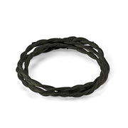Cavo Tessuto Intrecciato Nero 10M