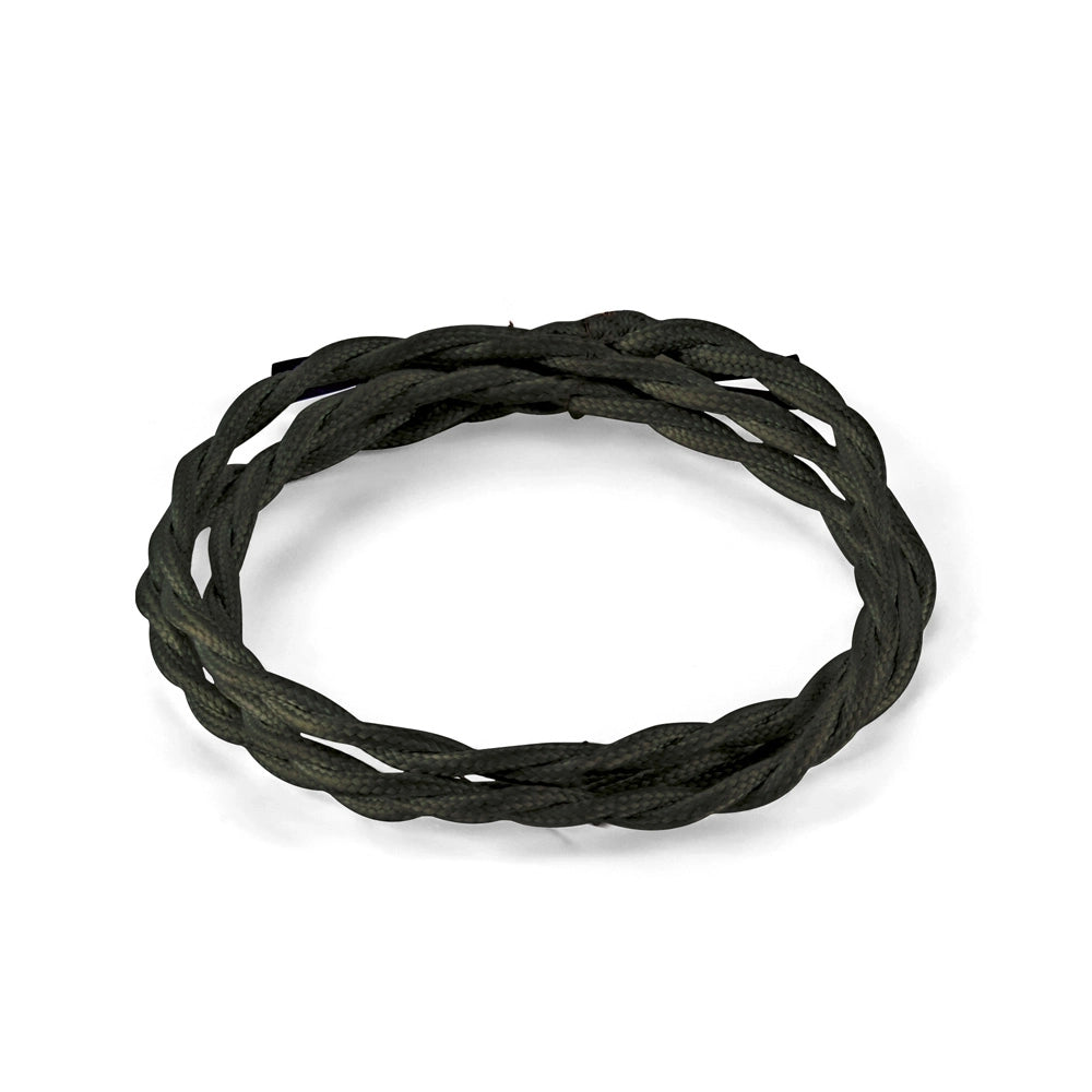 Cavo Tessuto Intrecciato Nero 10M
