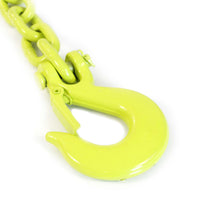 Catena forestale rotonda Tirante 1,65mx8mm con anello di sospensione e gancio di sicurezza