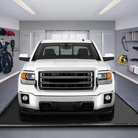 Matte di protezione per auto 1000D, 2,6 x 6,1 m, materasso antiscivolo per garage, impermeabile, resistente all'acqua