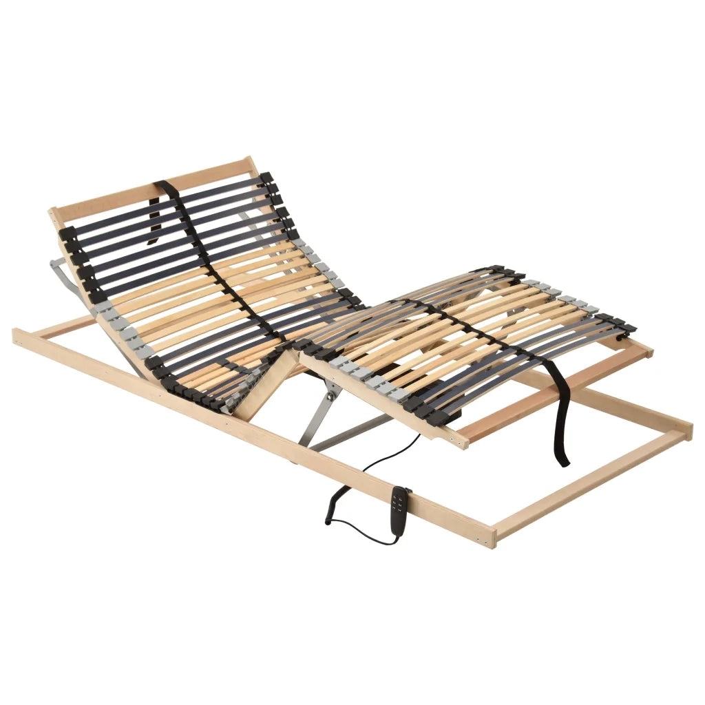 Letto con Telaio a Doghe Elettrico 42 Doghe 7 Zone 100x200 cm cod mxl 51705