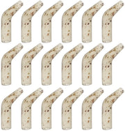 Kit di attacco da pesca multifunzionale compatibile con attacchi da 4/6 - 50 pezzi - 12 mm - migliorata resistenza all'usura - materiale da attacco da pesca duraturo - set di righe da pesca