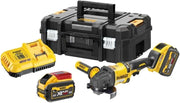 DCG418X2-QW smerigliatrice angolare 125mm 54V FV 2x9Ah Nero Giallo