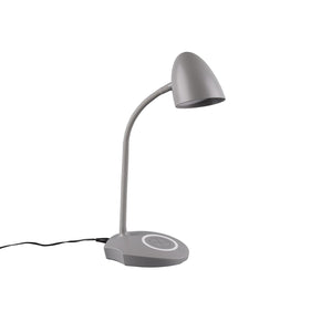 Lampada tavolo da Interno a LED in Plastica Grigio