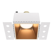 Maytoni Share faretto incasso quadrato ottone GU10 1L