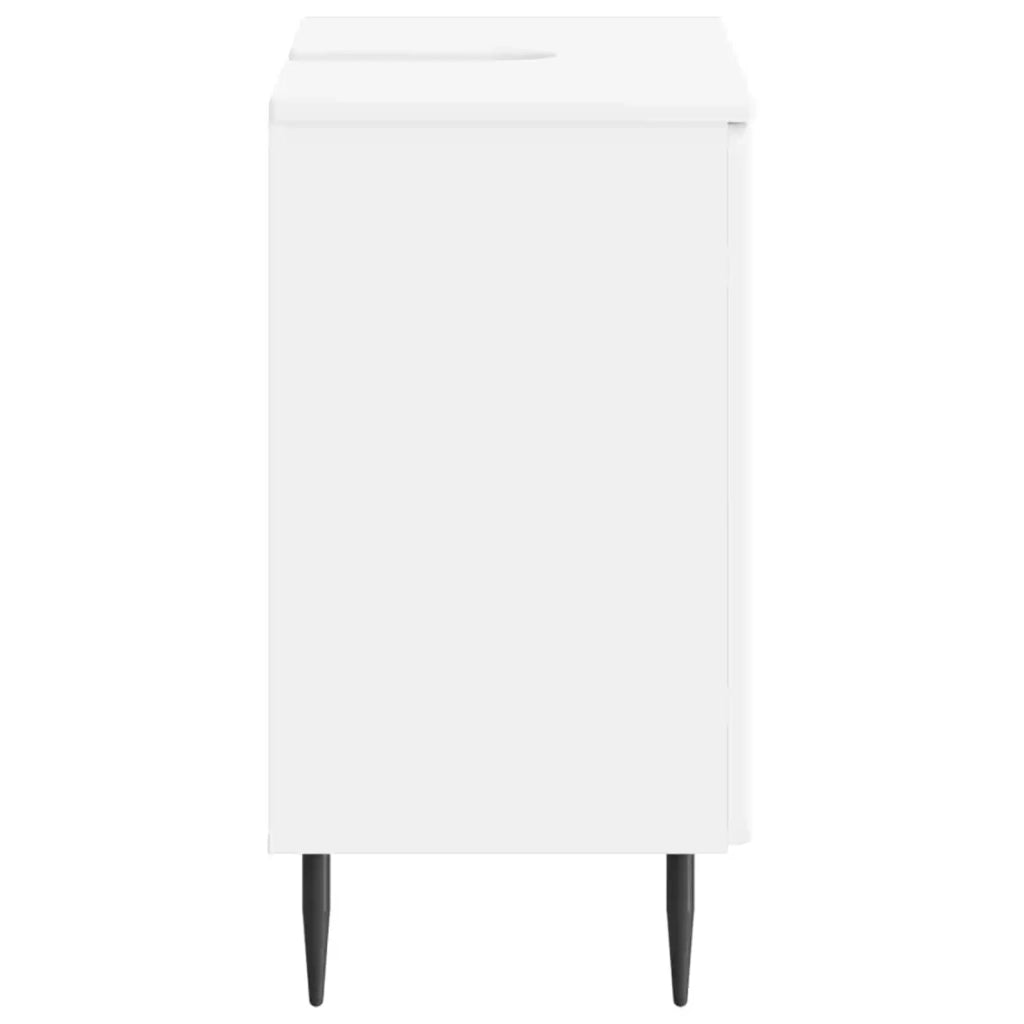 Armadio per Lavabo da Bagno ZWOLLE Bianco 59,5 x 31,5 x 59 cm 896345