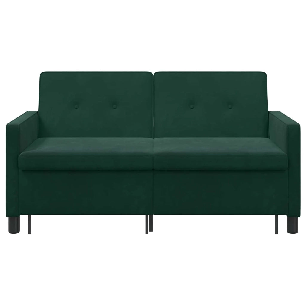 Divano letto Verde Scuro Tessuto 42033354